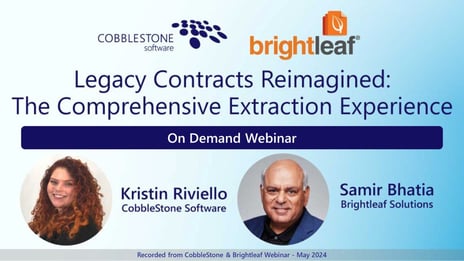CobbleStone & Brightleaf Webinar